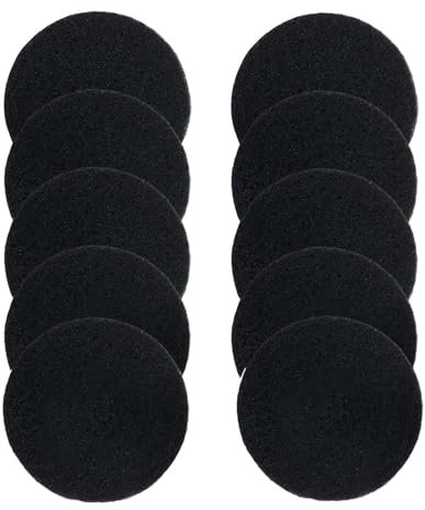 DOUDINGMAO 10 filtros prácticos de esponja de repuesto para aspiradora para eliminar eficazmente el pelo de mascotas y olores en aspiradoras