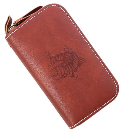 Generisch Angelköder-Tasche | Fishing Worm Bag - Aufbewahrungstasche Mit Kratzfester Oberfläche Schutzfunktion Halterung Und Organisation Für Angelausflüge An Fluss See Teich Boot Oder Ufer