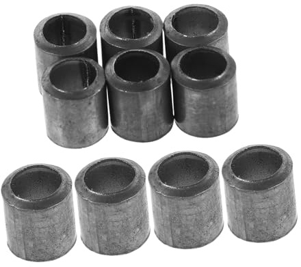 BESPORTBLE 10 pezzi Cunei in Ferro per Fissaggio Manici Rotondi di Asce e Martelli con Spilli di Sicurezza Kit Completo per Lavorazione Legno e Abbattimento Alberi