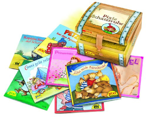 Sonderaktion: Pixis Schatztruhe: 8 beliebte Pixis für Jungen und Mädchen: 8 beliebte Pixis für Jungen und Mädchen: Prinzessin Annabell; Zehn müde ... Rapunzel; Kapitän Sternhagel auf Schatzsuche