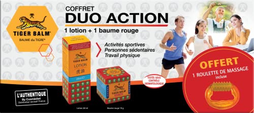 Tiger Balm® Baume du Tigre® Coffret Duo Action : Baume Rouge + Lotion