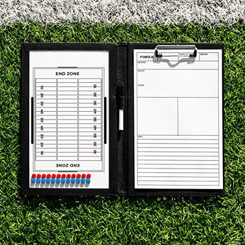 Forza Coaching Tafeln │ (Wählen Sie Ihr Sport aus) │1 Taktische-Tafeln, die einfach zu abwischen sind│ Stifte Werden enthalten (A4 Coaching Tafel, American Football)