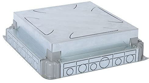 Legrand 088090 Self-Adjusting Concrete Screed Recessed Box for Standard or Flush Floor Box 8 Modules or 12 Modules