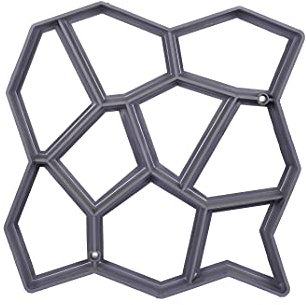 Garden Paving Pavement 24''x24'' (60 x 60 cms) Big Mold Patio Concrete Stone Path DIY Walk Path Way Maker Mould