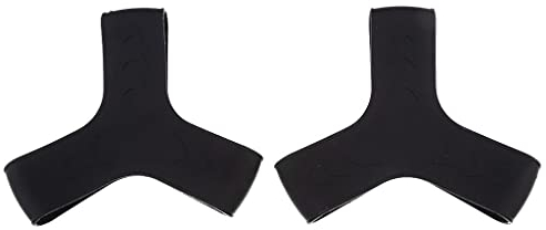 Harilla 2 Stück Schnorchelflossen Grip Strap, Flossenhalter Grip Strap einstellbar für Schnorcheln Tauchen Schwimmen, Grip Strap für Flossen für Kinder Erwachsene, Schwarz , M
