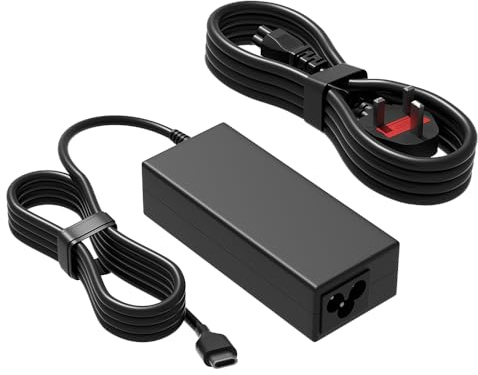 SLRIOYS 45W Chromebook Charger USB Type C Compatible with HP Dell Lenovo Asus Acer Google Samsung Sony Chromebook Laptop Replacemen USB Type C Charging Power Supply Adapter Cord