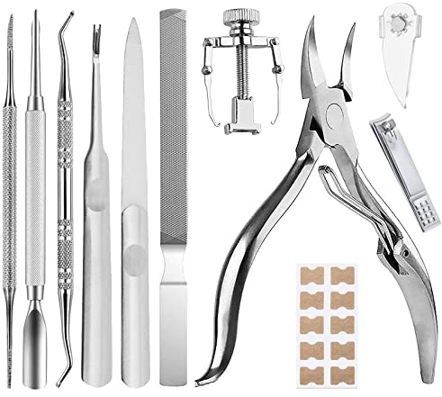 Ongle Incarné Kit Pince Ongle Incarné Ongles Incarnés 11 Pièces Correcteur D'ongle Incarné Kit Pour Ongle Ongle Incarnéincarné Coupe Ongle Incarné Pedicure Correcteur