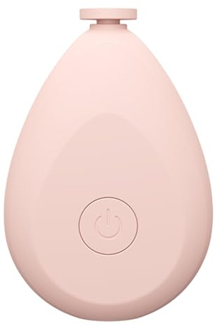 Elektrisk babynagelfil, babynagelfil med 4 sliphuvuden, nagelsax för spädbarn och naglar, nagelklippare för spädbarn och nyfödd, droppform Uozonit