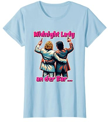 Midnight Lady, Malle Party, Büffel , 80er Party, Malle Song T-Shirt