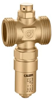 Caleffi Frostschutzventil iStop Serie 108 für Wärmepumpen ohne Umgebungsluftfühler (G 1 (AG) | 108601)