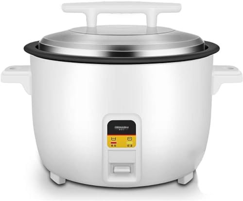 Wrobelax Cuociriso grande capacità 8L/10L/13L/18L/23L mensa hotel commerciale hotel casa vecchio stile grande fornello di riso 4-40 persone (dimensioni: 18L)