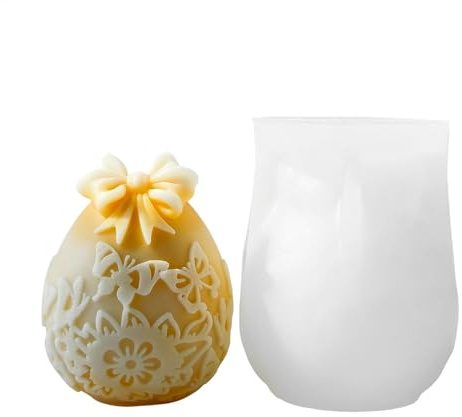 Stampi per uova di Pasqua, stampi in silicone ovali in resina, stampo per scultura di ghiaccio per festival, stampo in resina a forma di , stampo in silicone 3D per uova di Pasqua fai da te,