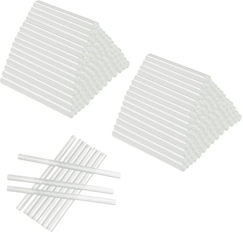 AUFUN Barras de pegamento caliente, barras de pegamento de repuesto para pistola de pegamento caliente (semitransparente, 11 mm, 4 kg)
