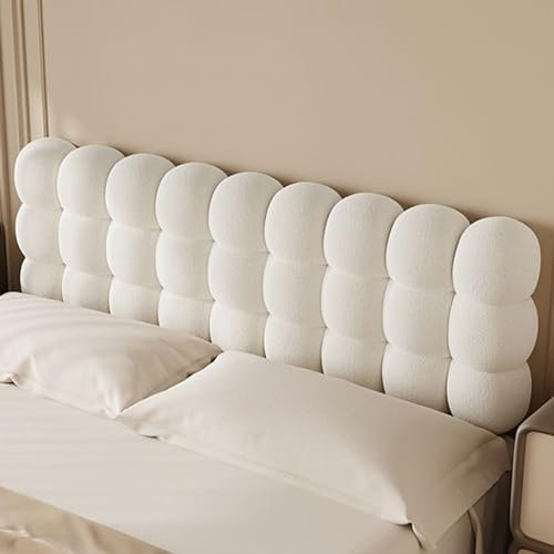 Coussin de tête de lit épais de 13 cm pour lit double, panneaux muraux rembourrés anti-collision, soutien dorsal, idéal pour la lecture et la relaxation (100 x 60 x 13 cm)