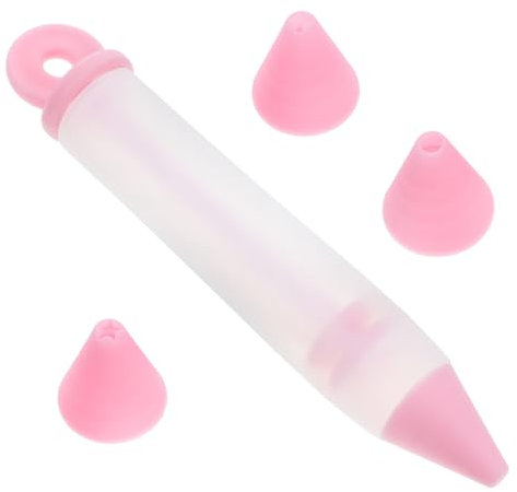 SOLUSTRE Teiliges Silikon Cake Decorating Pen Vielseitige Nozzles Für Schokoladen Cremedetails Backzubehör Für Präzises Backen Und Kreative Tortendekoration