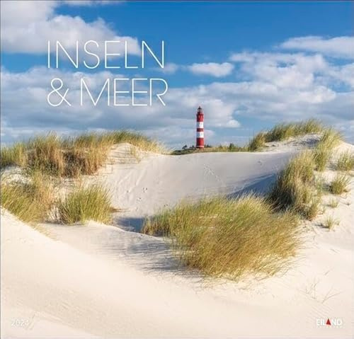 Inseln und Meer Kalender 2024. Die nordfriesische Landschaft in einem hochwertigen Fotokalender. Kalender 2024 Landschaften voll Wasser und weißem Sand.