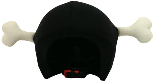 COOLCASC® Helmüberzug Universal - Kompatibel mit Fahrradhelm & Skaterhelm | Dehnbares Lycra passt auf jeden Helm, Einheitsgröße, personalisiere deinen Helm, einfach aufzuziehen, Geschenk Kinder