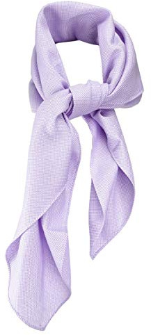 TigerTie Nickituch Kopftuch Halstuch Pique in uni gemustert - Größe 70 x 70 cm