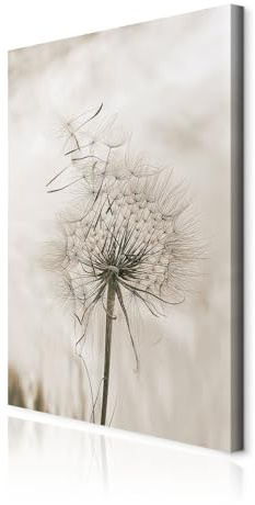 decomonkey Wandbilder Blumen 40x60 cm 1 Teilig Leinwandbilder Kunstdruck
