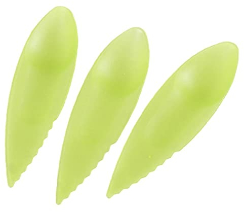 Bontannd 3 Pcs Plástico Slicer Kiwi Cuchara De Frutas Splitter Accesorios De Cocina Color Aleatorio