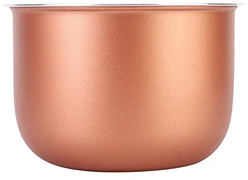 Inner Pot Replacement, Mini Rice Cooker Replacement Non Stick Cooking Liner Container 1.5L or 1.6L Inside Electric Heat Wear Resistant Accessories Alloy High Temperature Protection Home Kitchen