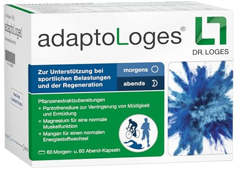 adaptoLoges - 120 Kapseln - Zur sportlichen Unterstützung