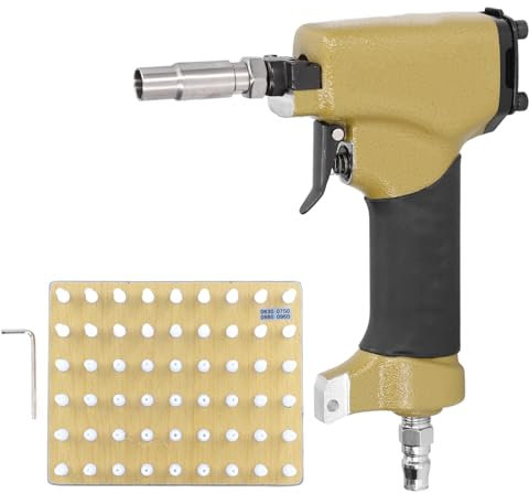 Pistolet à Punaise Pneumatique Air Power Cloueuse DéCorative Garniture Finition Pin Gun Outil 4‑7kgf/Cm³ pour Fixer les Couvertures en Tissu et en Cuir 0960