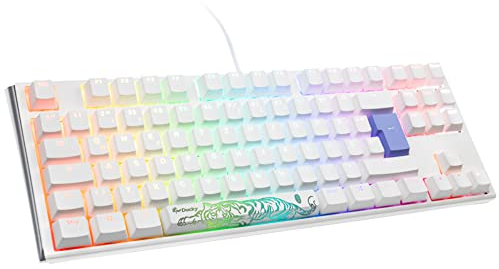 Ducky One 3 Classic Mechanische Tastatur - Mechanical Keyboard - Tastatur Gaming Mechanisch - Gaming Keyboard Mechanical - Mechanische Gaming Tastatur - TKL-Format 80% - MX-Clear