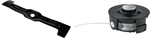 Makita 197761–2 43,2 cm Rasenmäher Klinge 1-Fadenkopf Tap&Go 1,6mm 195858-1 Silber