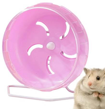 Xujuika 5,5 Pollici Ruota di Esercizio per Criceto, Piccola Ruota per Esercizi per Criceti per Animali, Ruota da Corsa per Criceti, Silenziosa Ruota per Criceti per Criceti, Topi, Piccoli Animali