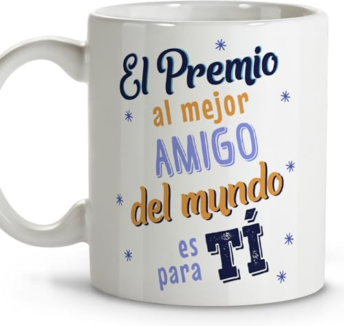 Tazas originales para regalar. Tazas de cafe. Tazas desayuno. Regalos originales para amigos. Taza cerámica 330 ml