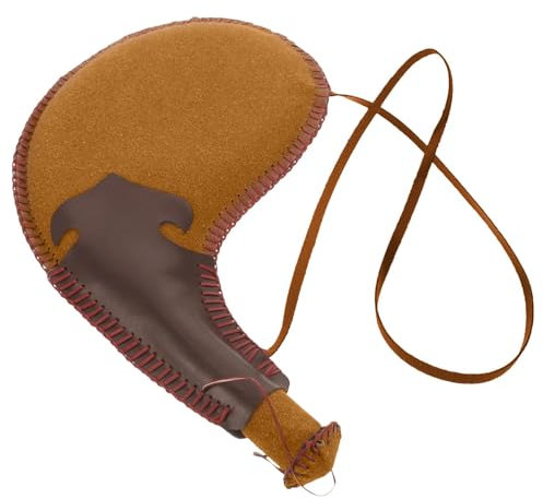 Uralte Wassertasche, alte Wüsten-Wassertasche, verschleißfester PU-Leder-Weinwasserbeutel für Camping, Mottoparty