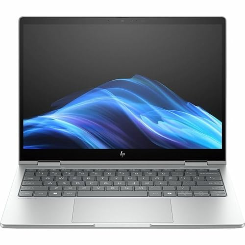 HP EliteBook 8 Flip G1i 13,3 Touchscreen Convertibile Notebook 2 in 1 – WUXGA – Intel Core Ultra 7 265U – Tecnologia vPro – 16 GB – 512 GB SSD – Tastiera Inglese – Glacier Silver