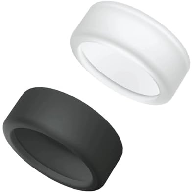 Paquete de 2 fundas protectoras de silicona para anillos, antiarañazos, elásticas, flexibles, suaves, prácticas para dedos, anticaídas y arañazos, flexible, suave, práctico