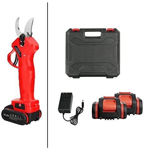 Forbici da giardino elettriche, X25 16.8V Potatore a batteria Potatura agli ioni di litio Taglio efficiente Albero da frutto Bonsai Rami di un albero elettrico Cutter Paesaggio