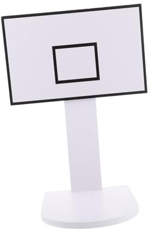 Milisten Kreativer Basketballkorb für Mülleimer Bodenmontage aus PVC Robuster Mini Basketballständer für Erwachsene Tragbarer Indoor Basketballkorb für Büro und Zuhause