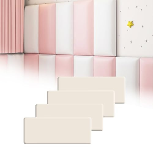 Ensemble de rembourrage mural autocollant 3D - Panneaux de tête de lit anti-collision pour enfants - Coussin mural décoratif pour salon tatami