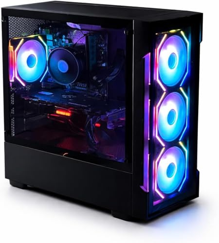 Intel Core i7-4770 Gaming/Office Desktop PC – 16GB RAM, 500GB SSD + 1TB HDD, NVIDIA GeForce GTX 1050 Ti 4GB GPU, WiFi, Windows 11
