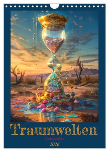 Traumwelten (Wandkalender 2026 DIN A4 hoch), CALVENDO Monatskalender: Fantastische Bilder aus unseren Traumwelten (CALVENDO Kunst)