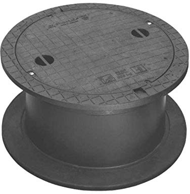 Schachtabdeckung STABIFLEX NewEdition Teleskop-600kg Typ1 (mit Griffmulden) Kanaldeckel Zisternendeckel Abdeckung Zisterne Schacht leicht Kunststoff PE