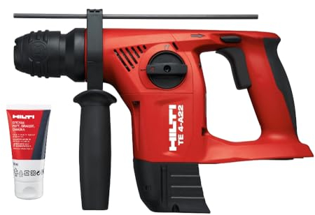 Hilti TE 4-A22 SDS Plus Cordless Rotary Hammer, Compact 22V Rotary Hammer, for Concrete and Masonry, Weight: 3.3 kg, Tool only (2098481)