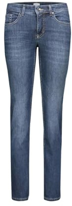 Mac - Damen 5-Pocket Jeans, Melanie (5040-97-0380L), Größe:W42, Länge:L34, Farbe:Simple wash (D586)