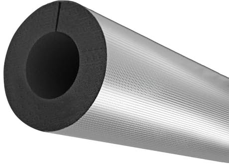 Pipe Insulation Foam Tube Outdoor Water Pipe Insulation，Air Conditioning Insulation，Self Adhesive Tube Pipe Insulation(114x20mm/4.5x0.8inch)