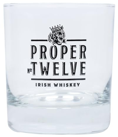 Proper No Twelve (12) Bicchiere da whisky irlandese | Merchandise ufficiale | Tumbler