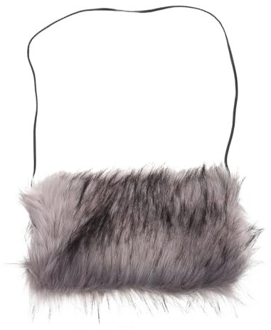 VANZACK Faux Fur Handwärmer Muff Mit Weichem Plüsch Dicker Armwärmer Für Damen Kleine Kuschelige Handkissen Waschbarer Winter-handmuff Für Warmen Komfort Als Geschenk Im Kalten Wetter