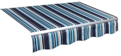 SCBTGKLN Markise, Ersatzstoff for Markisenoberteil, Klemmmarkise 300cm Breit, Ersatzstoff for Einziehbare Terrassenmarkisen, Wasserdichter, Polyeste, Vielen Größen, Rahmenlos(3x1.5m=9.8x4.9ft)