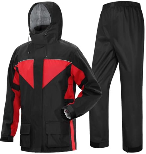 Coutyuyi Motorrad Regenanzug Herren Wasserdicht Atmungsaktiv Regenbekleidung outdoor fahrrad softshellregenjacke
