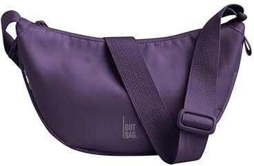 GOT BAG Crossbody Moon Bag | Halbmond Handtasche Wasserabweisend | Stylische Umhängetasche mit verstellbarem Gurt (ocean dusk, small)