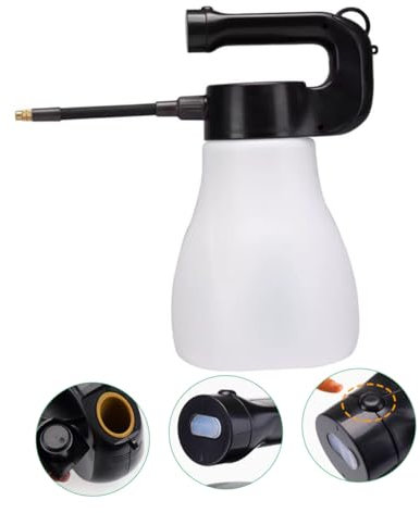 Toyvian 1 Pièce Arrosoir Électrique Bouteille Plantes D'intérieur Arrosoir à Fleurs Arroseur Pulvérisateur De Jardin Arrosoir Automatique Blanche