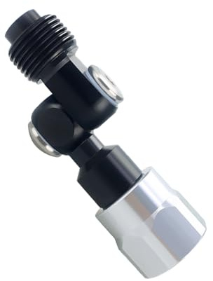 Giunto girevole per pistola a spruzzo airless, adattatore filettato connettore rotante nero spruzzatore di vernice
